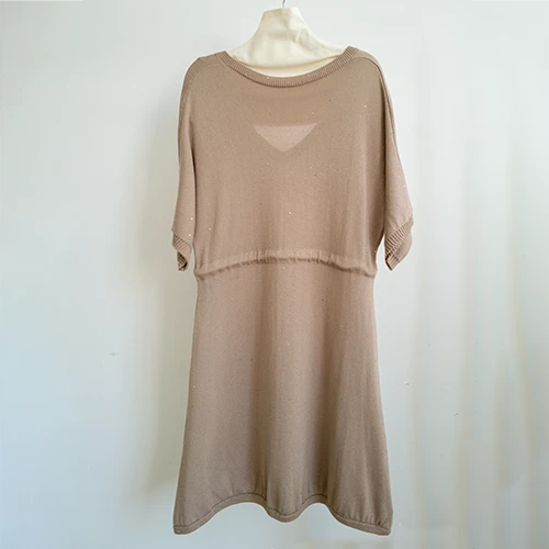 Cable Knit Wool Dress