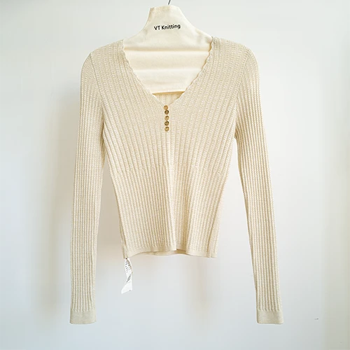 Cardigan de jersei de cotó per a dona