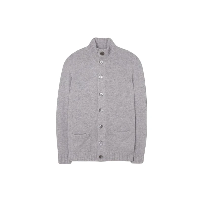 Cardigan sense mànigues de llana per a home