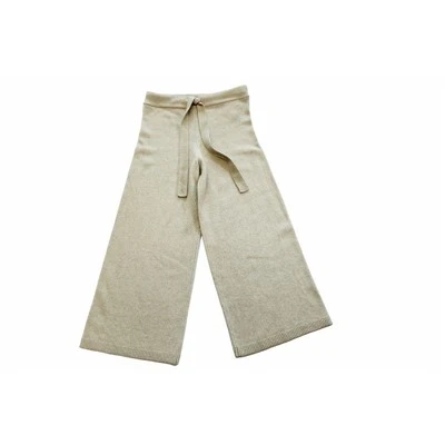 Pantalons de punt de cotó amb butxaques
