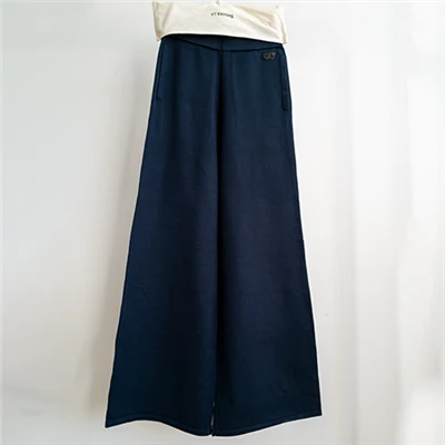 Pantalons de punt de cotó