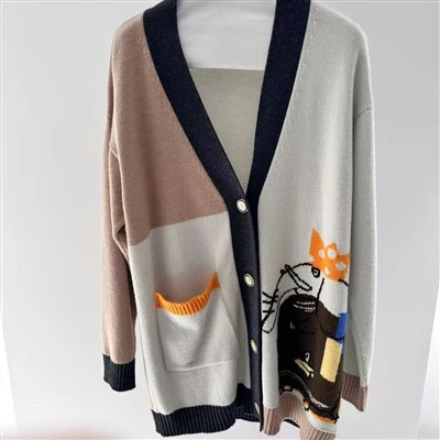 Coat de dones pintades de luxe
