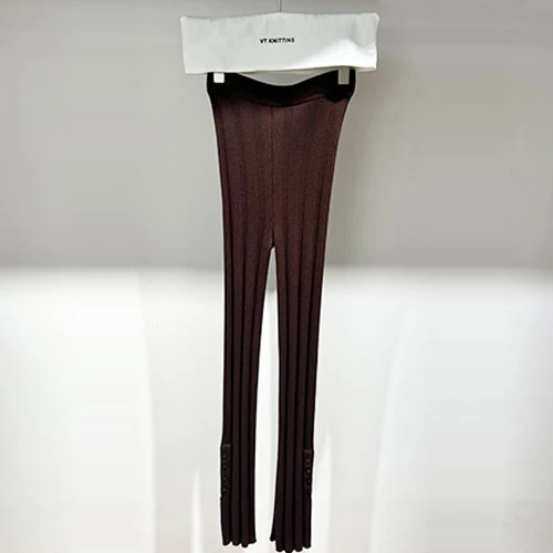 Pantalons de punt de llana per a dona